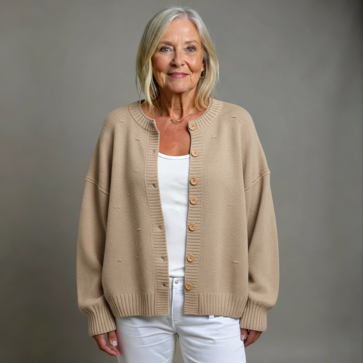 THE ISOLDE | TEXTURED CARDIGAN