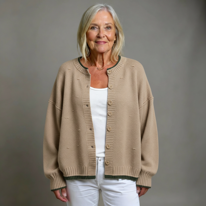 THE ISOLDE | TEXTURED CARDIGAN