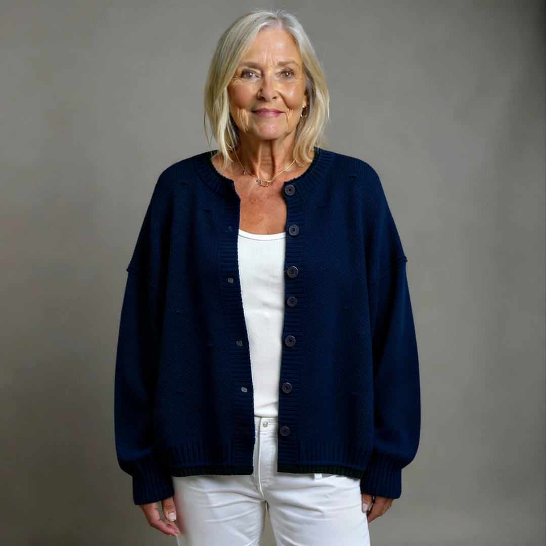 THE ISOLDE | TEXTURED CARDIGAN