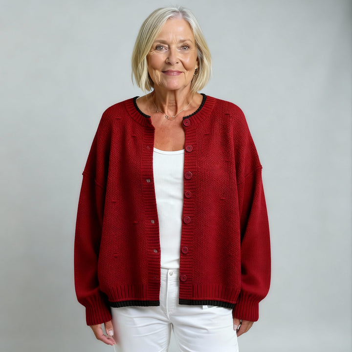 THE ISOLDE | TEXTURED CARDIGAN