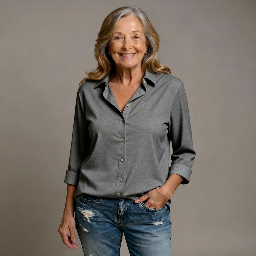 Aveline™ - Cardigan Blouse