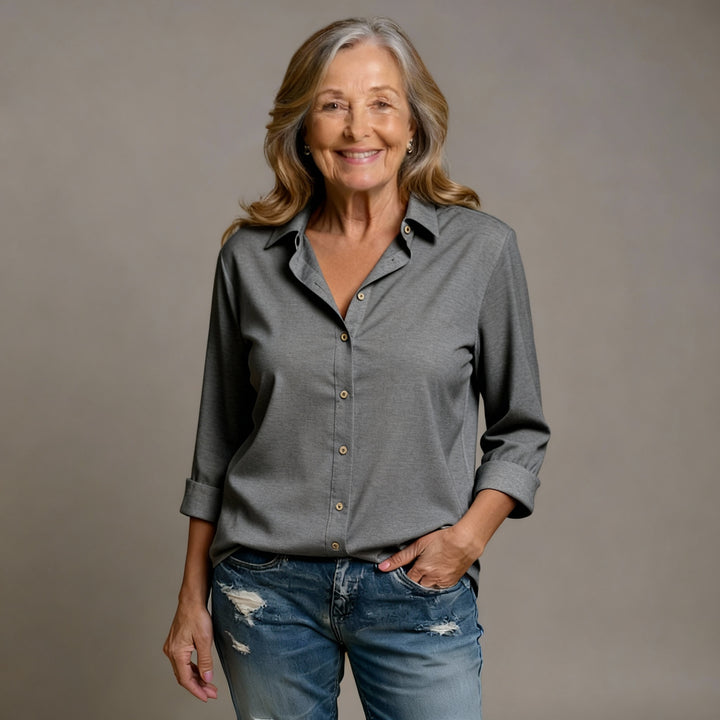 Aveline™ - Cardigan Blouse