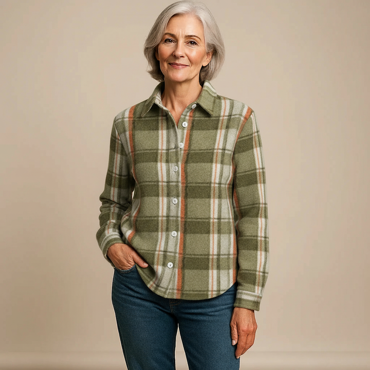 Noor | Checked Blouse