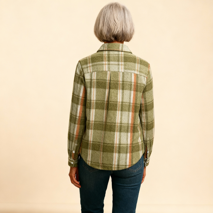 Noor | Checked Blouse