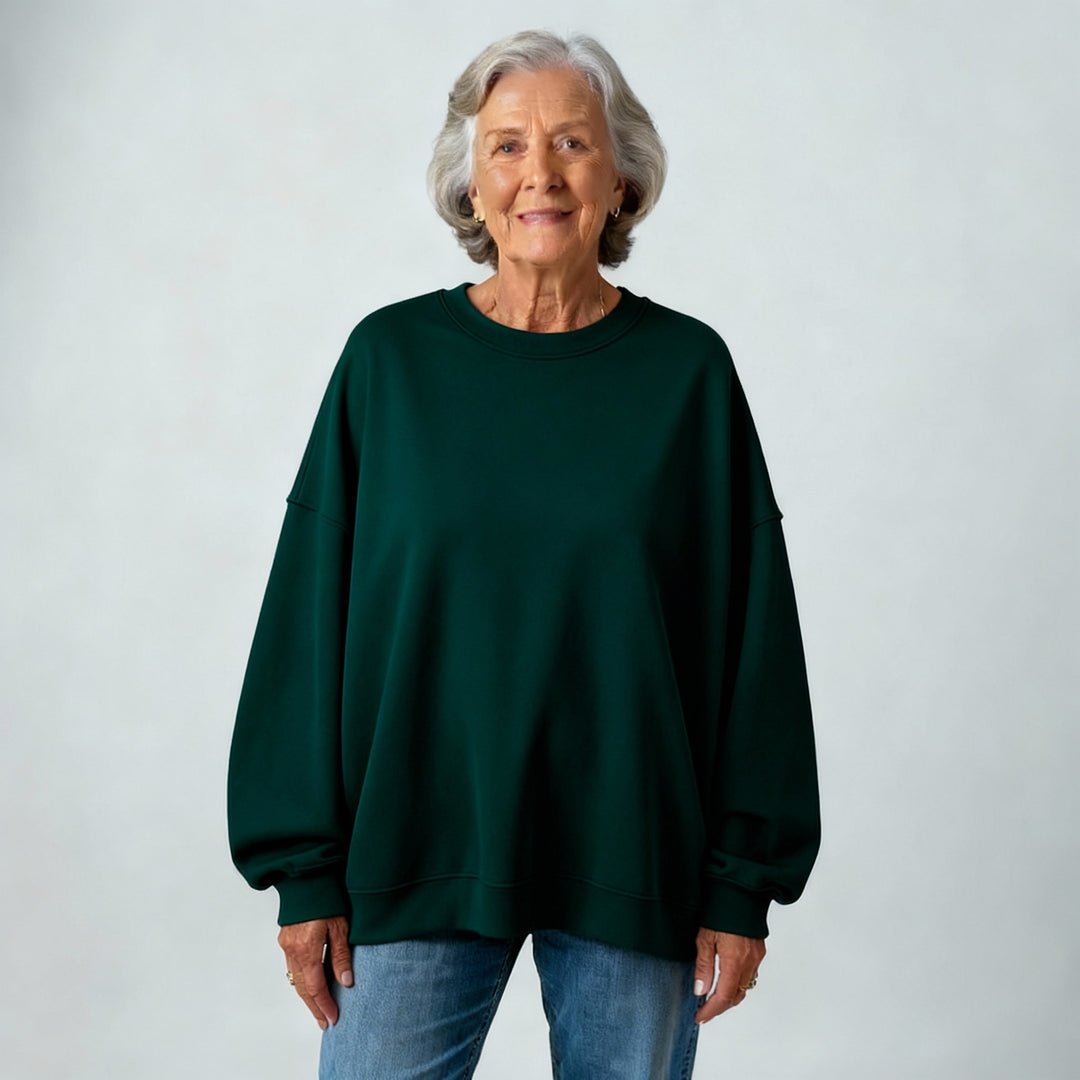 Elizabeth – Lightweight style with a solid color sweater