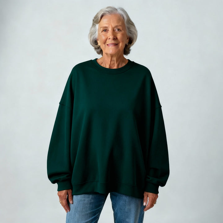 Elizabeth – Lightweight style with a solid color sweater