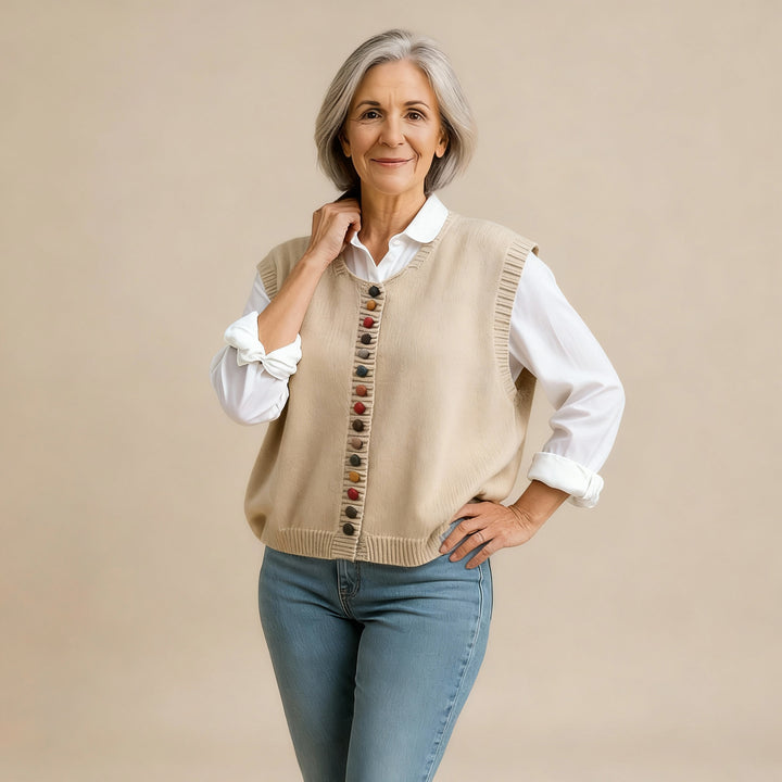 THE ROSALIE | KNIT VEST