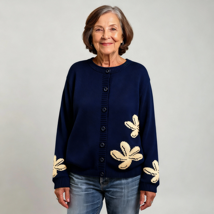 THE SERAPHINE | FLORAL KNIT