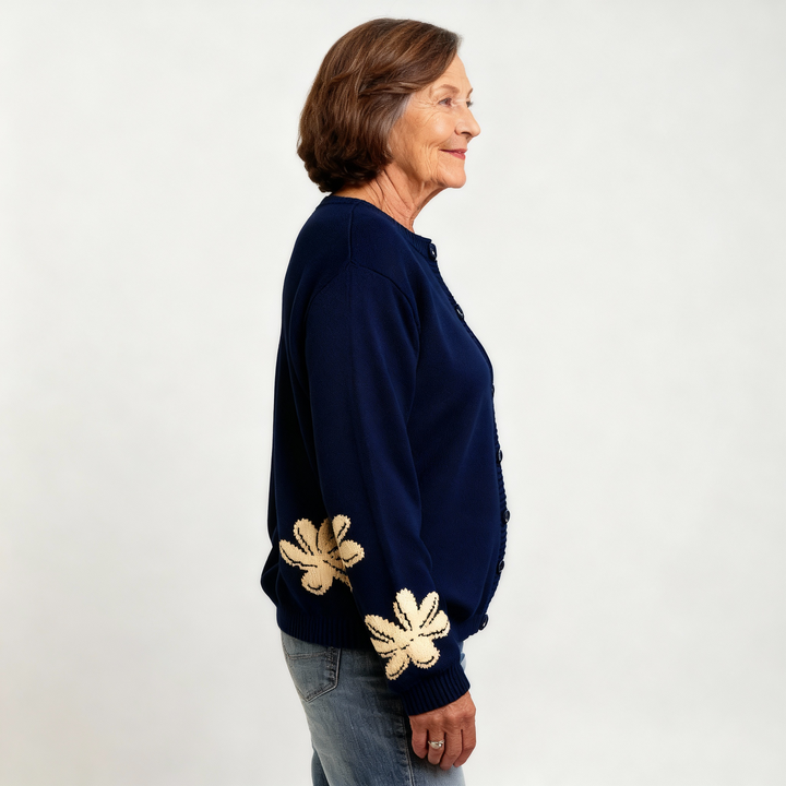 THE SERAPHINE | FLORAL KNIT