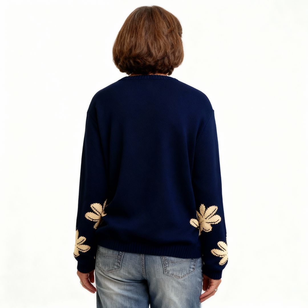 THE SERAPHINE | FLORAL KNIT