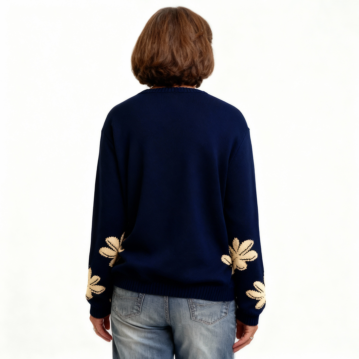 THE SERAPHINE | FLORAL KNIT