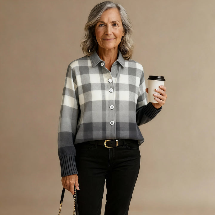 Mara | Checked Blouse