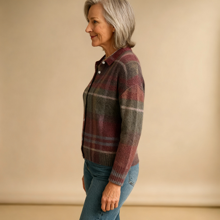 Emily | Checked Blouse