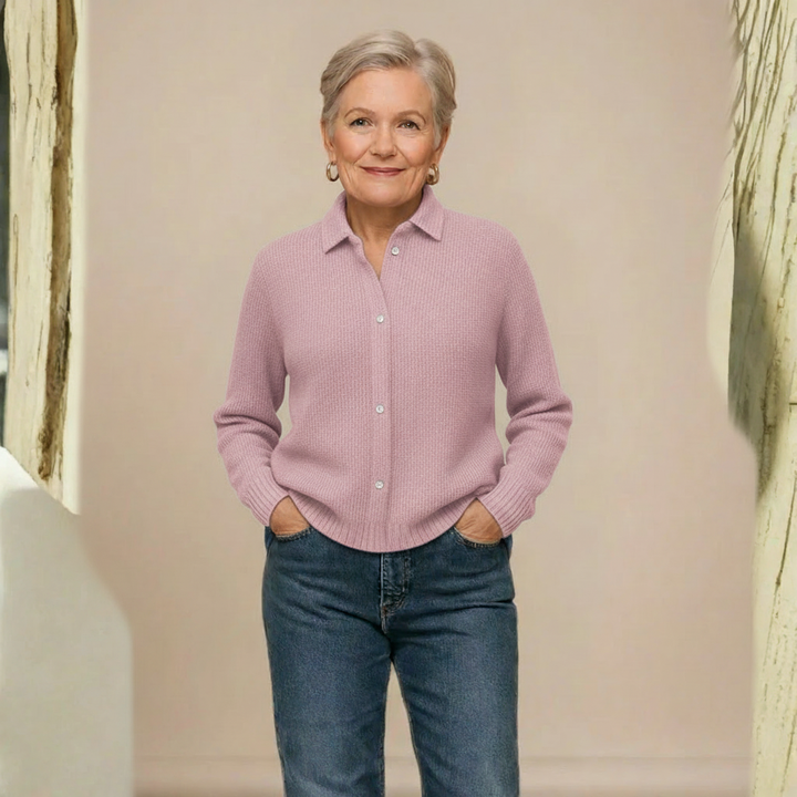 Marie | Classic Knitted Button Cardigan