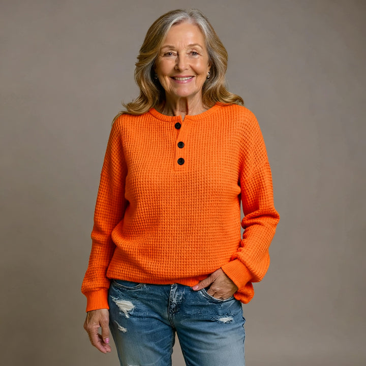 Anne | Casual sweatshirt with collar