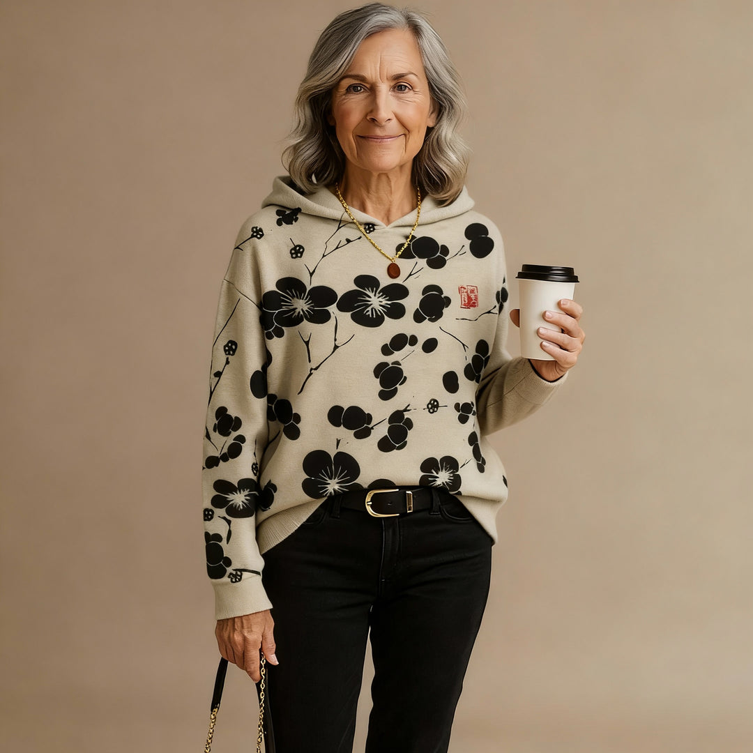 Olivia | Pure Knit Hoodie