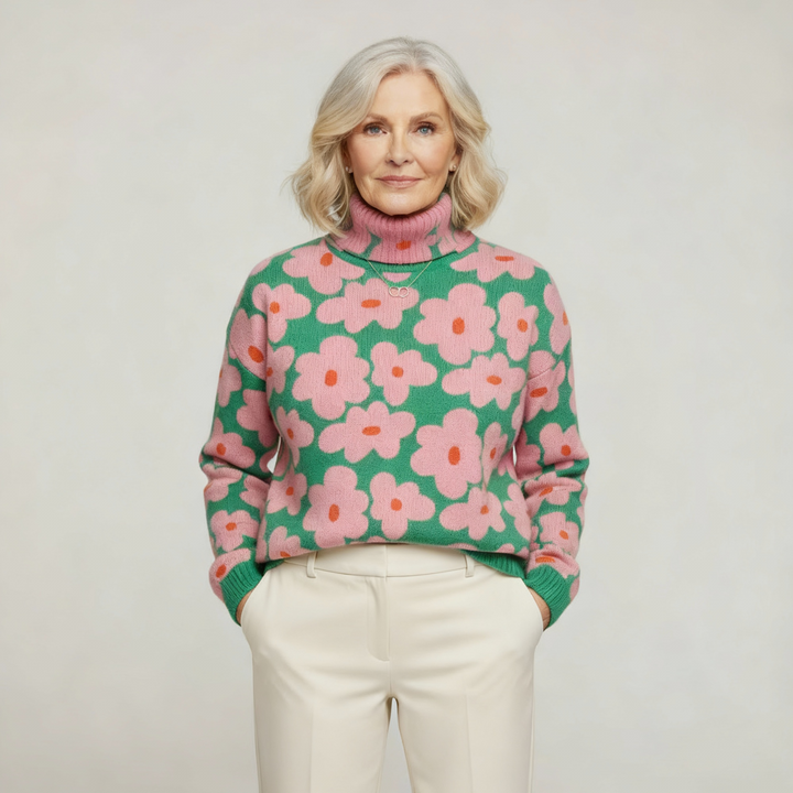 Festive Christmas Tree Knit Sweater