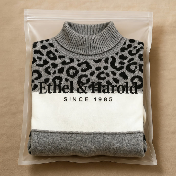 Comfortable Lion Design Sweater