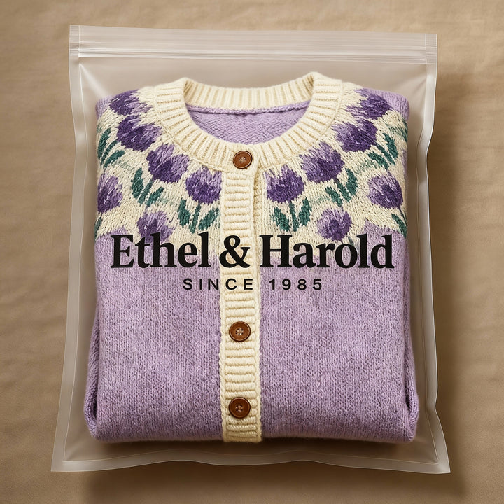 Ethel & Harold - Classic Icelandic Wool Vintage Cardigan