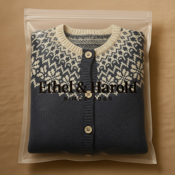 Ethel & Harold - Classic Vintage Wool Knit Cardigan