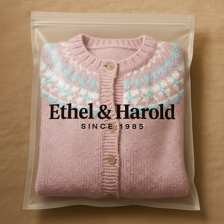 Ethel & Harold - Classic Icelandic Wool Vintage Cardigan