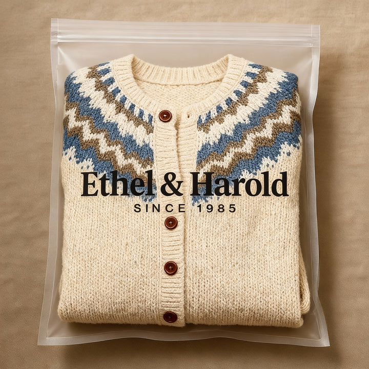 Ethel & Harold - Classic Icelandic Wool Cardigan
