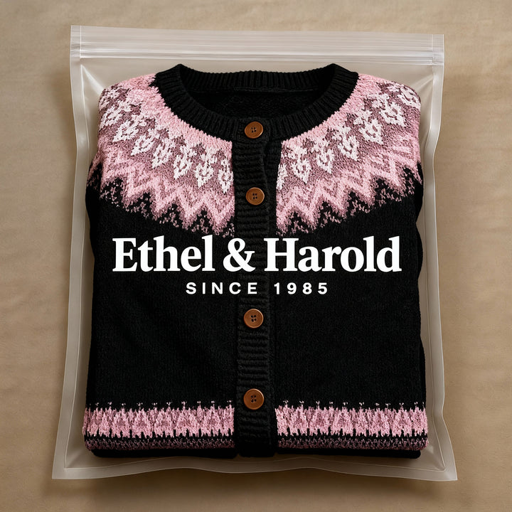 Ethel & Harold - Classic Icelandic Wool Vintage Cardigan