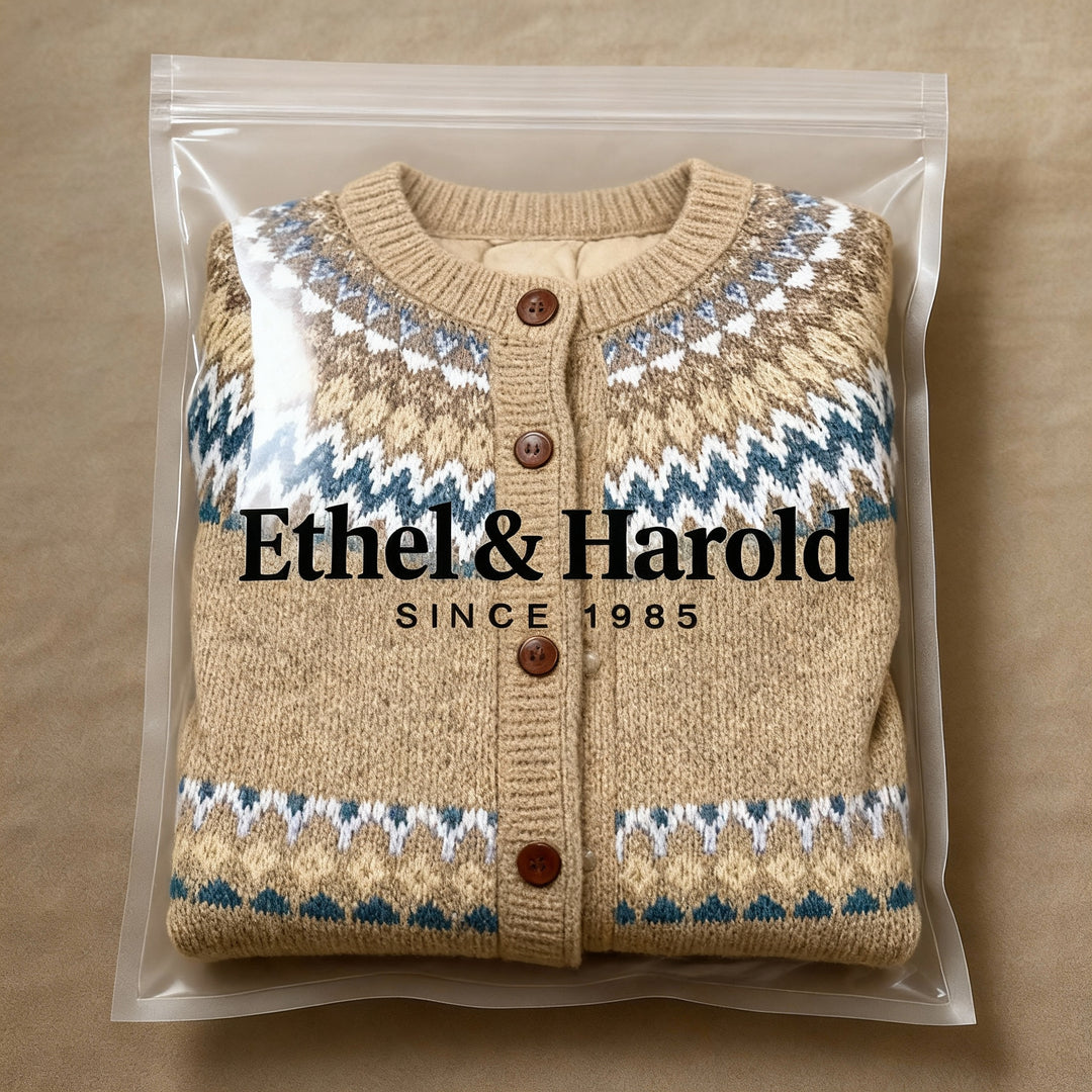 Ethel & Harold  - Classic Icelandic Wool Cardigan