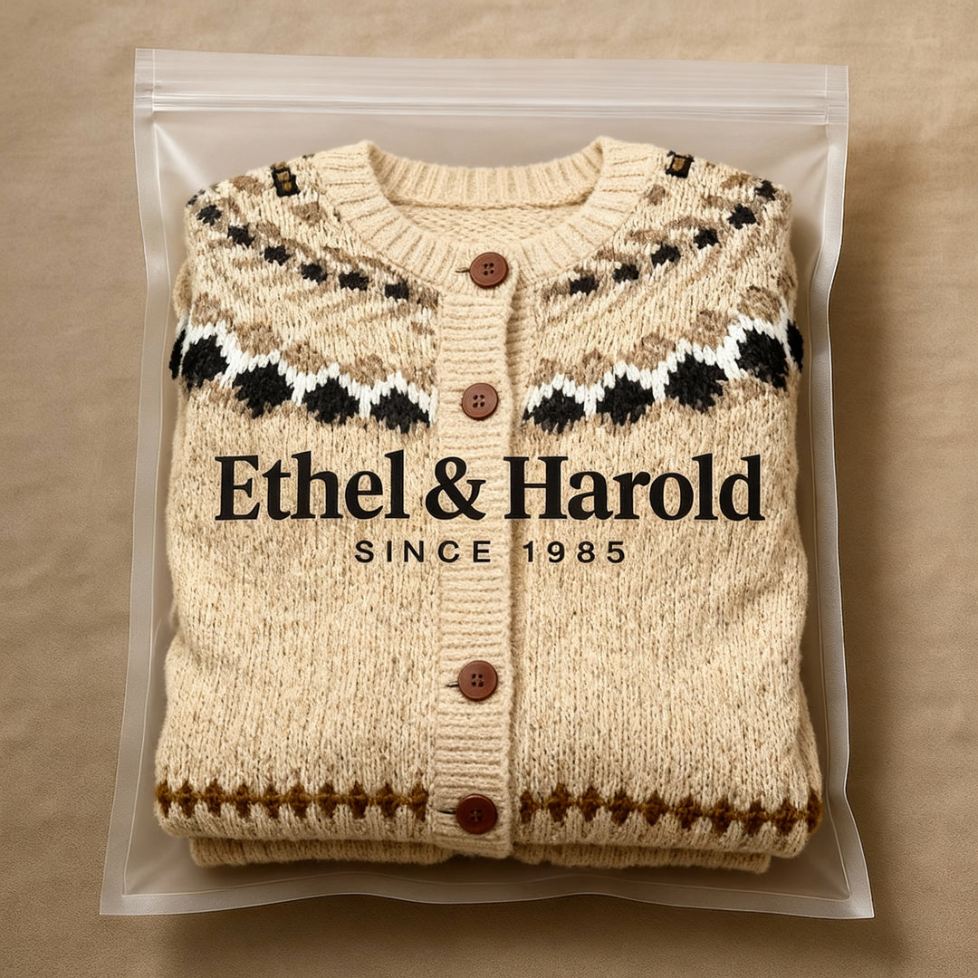 Ethel & Harold - Classic Icelandic Wool Cardigan