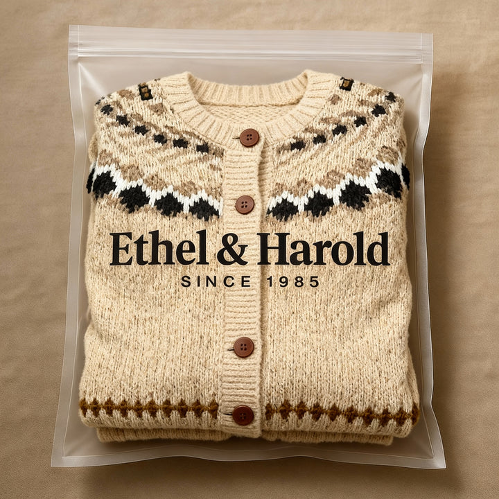 Ethel & Harold - Classic Icelandic Wool Cardigan
