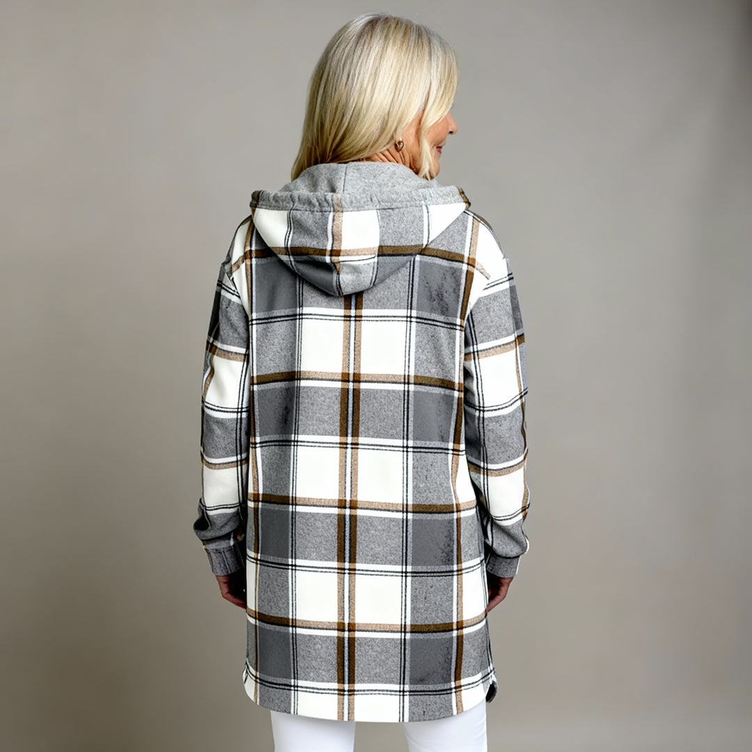 Martina™ | Women's Mesh Button Placket Jacket