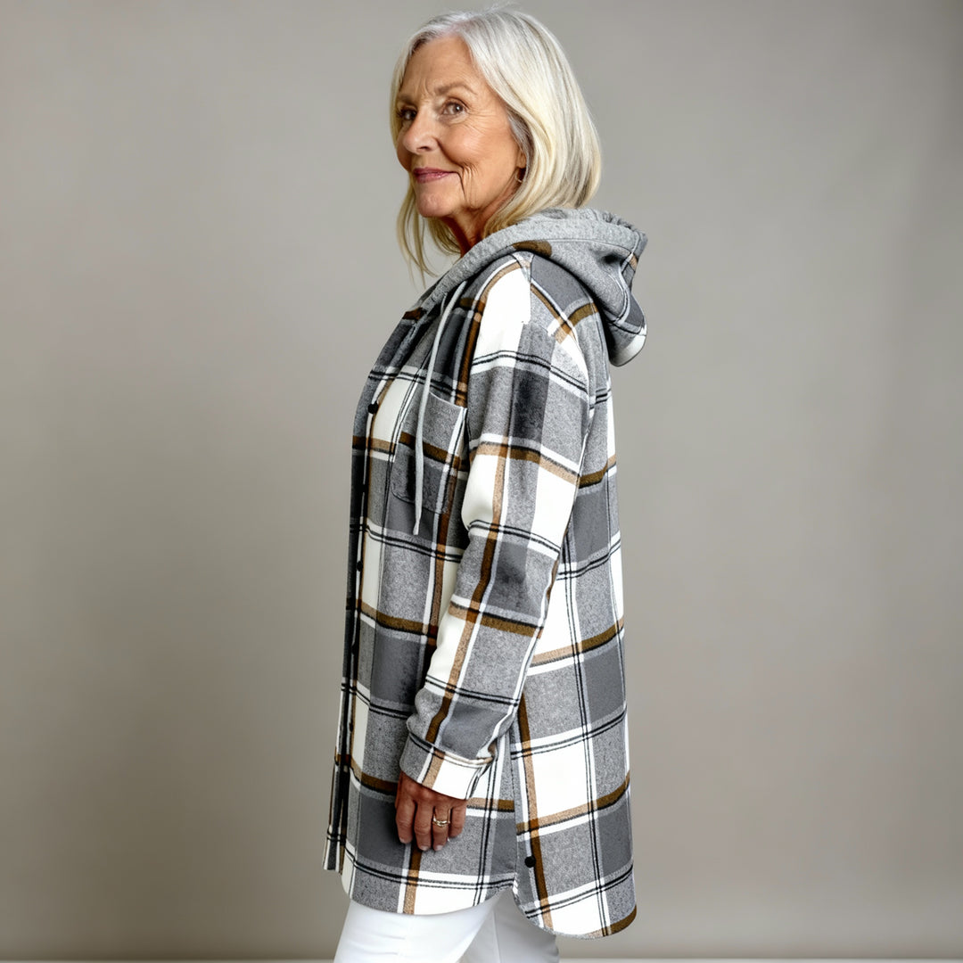 Martina™ | Women's Mesh Button Placket Jacket