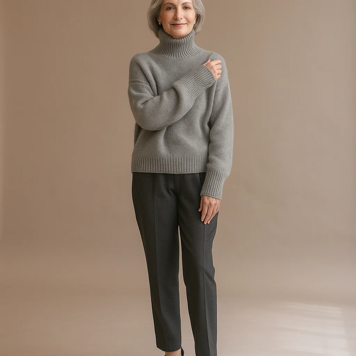 Kafka | Eliza – Cashmere Polo with Extraordinary Softness