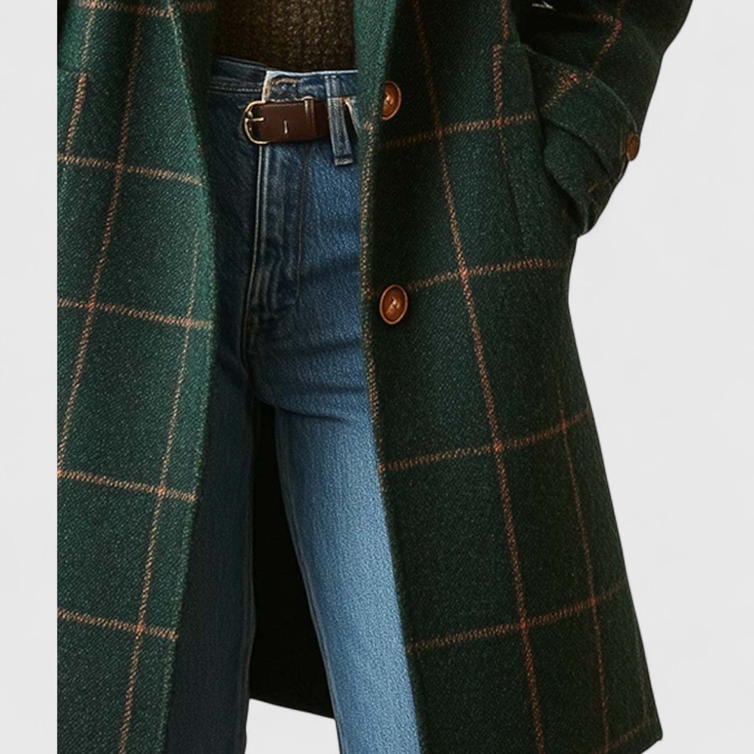 Sally – Classic Check Coat
