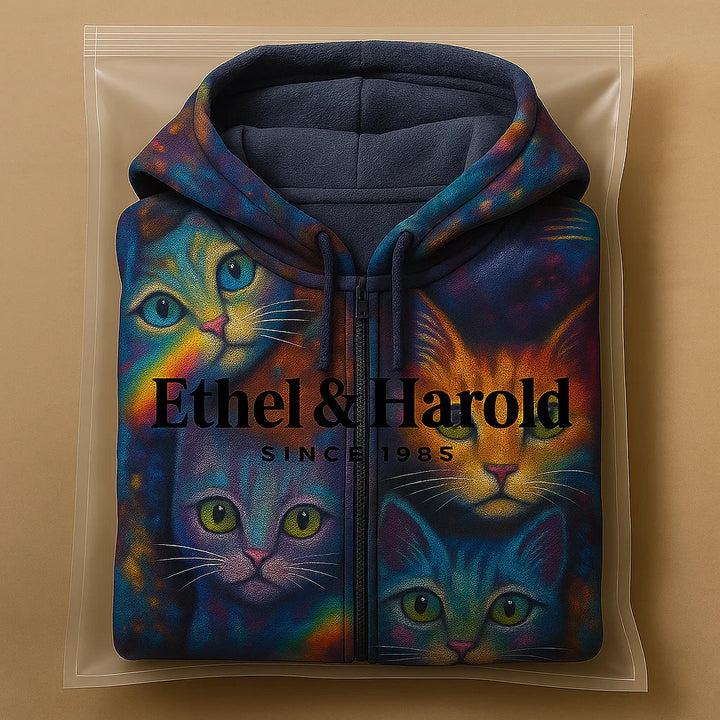 Kalanos™ | Luxurious Cardigan with Artistic Inspiration